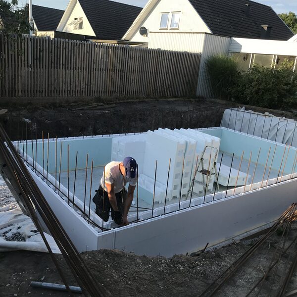 Tidigare projekt – väggblock och armering