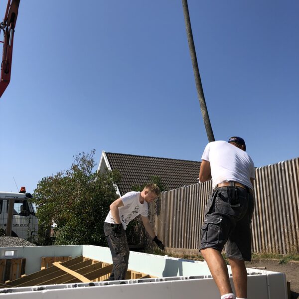 Tidigare projekt – gjutning lagarbete