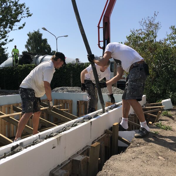 Tidigare projekt – gjutning sida