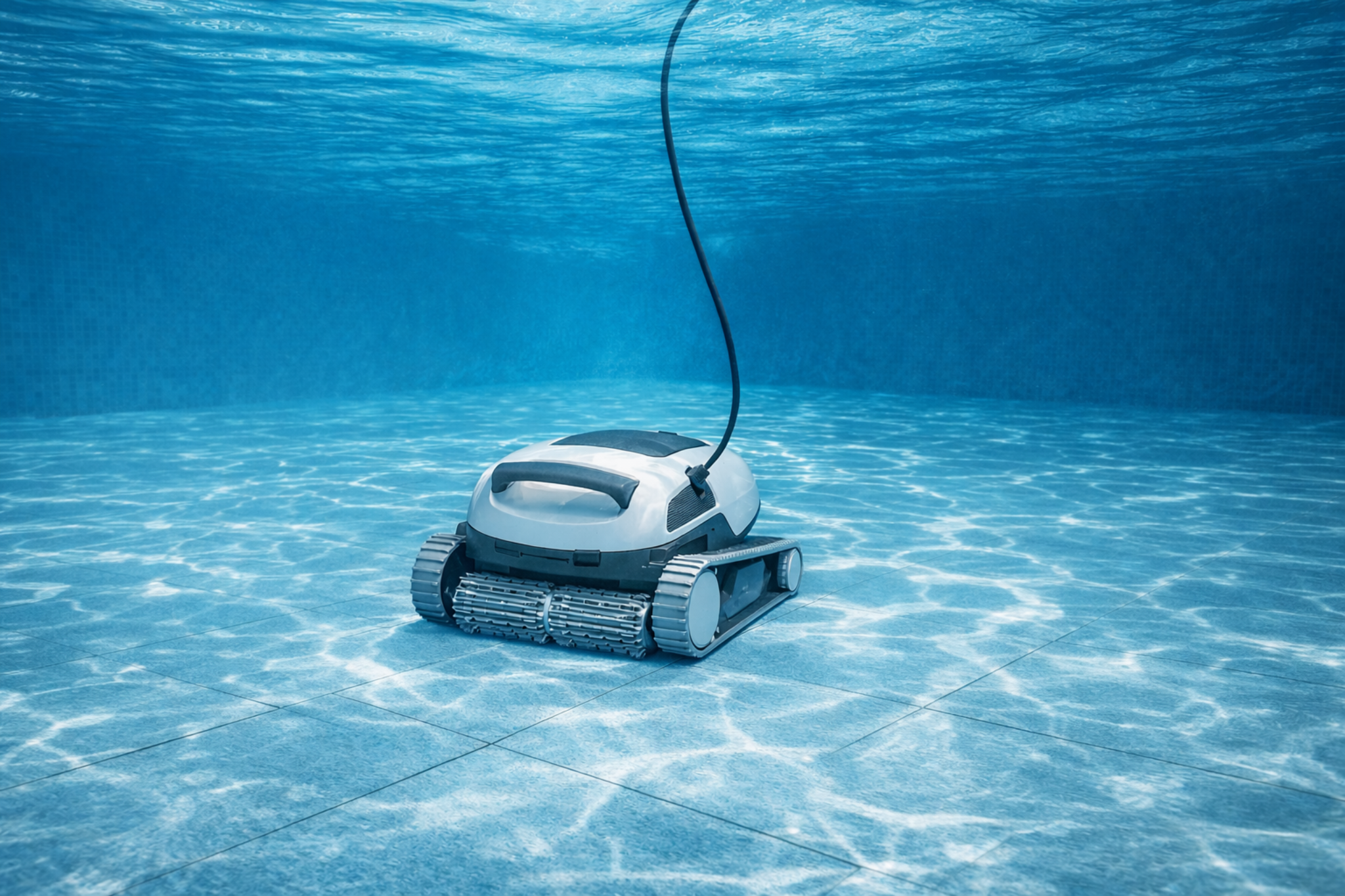Poolrobot i pool – poolrobotservice i Skåne